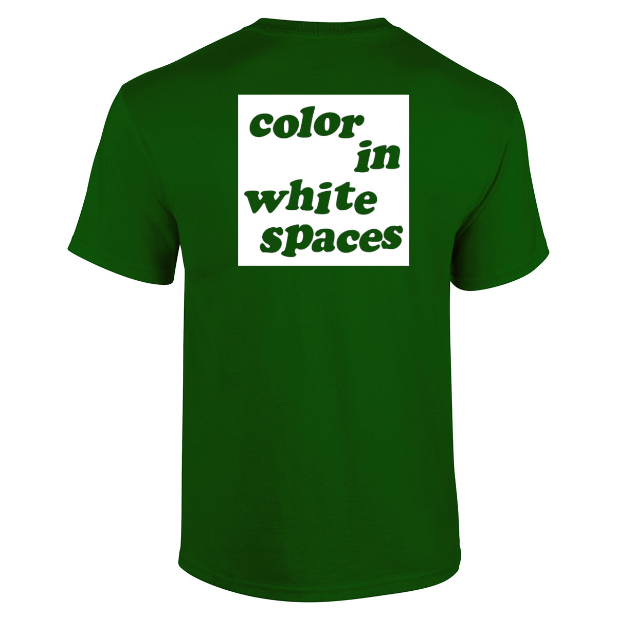 Color In White Spaces 2020 - Emerald